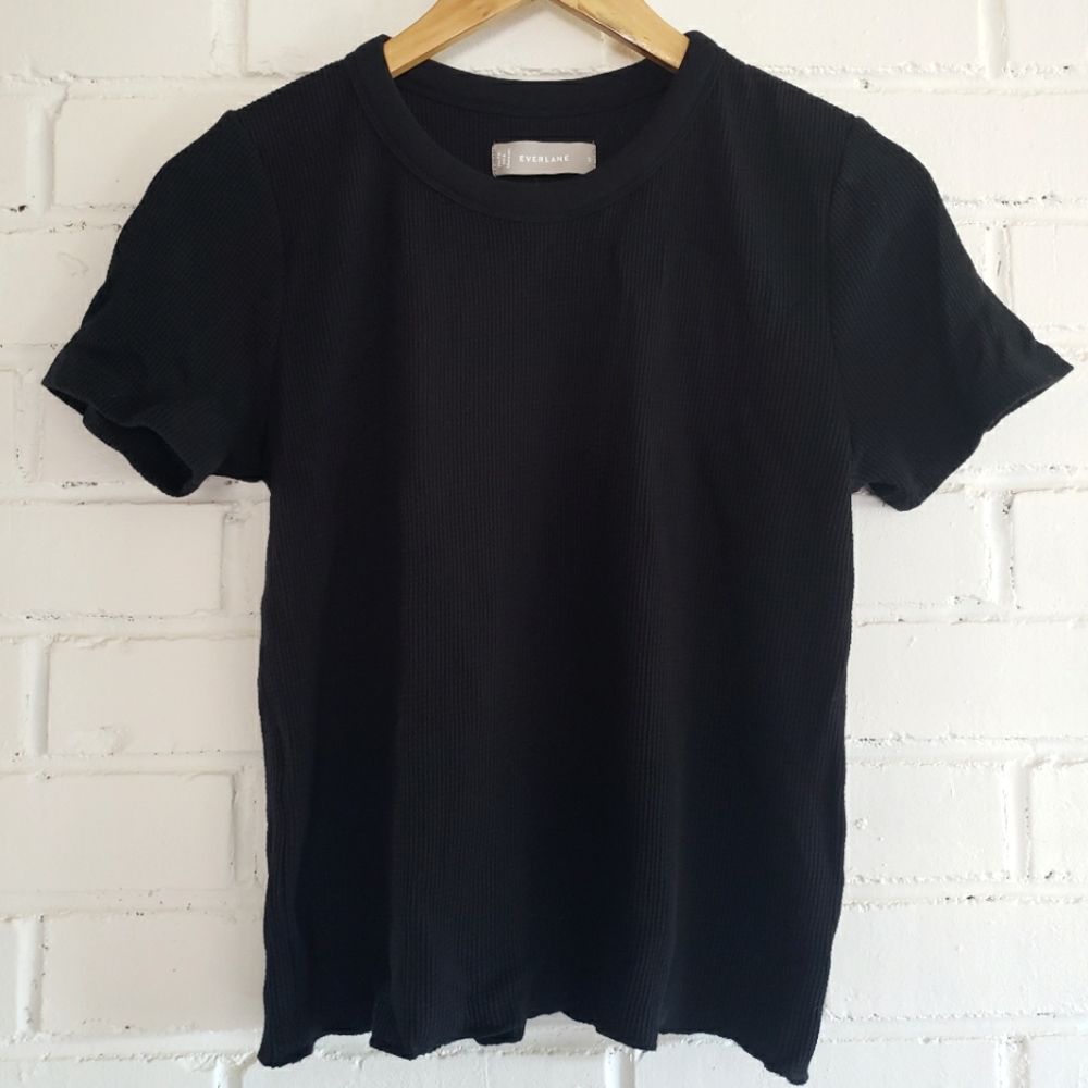 Everlane Waffle Knit Tee